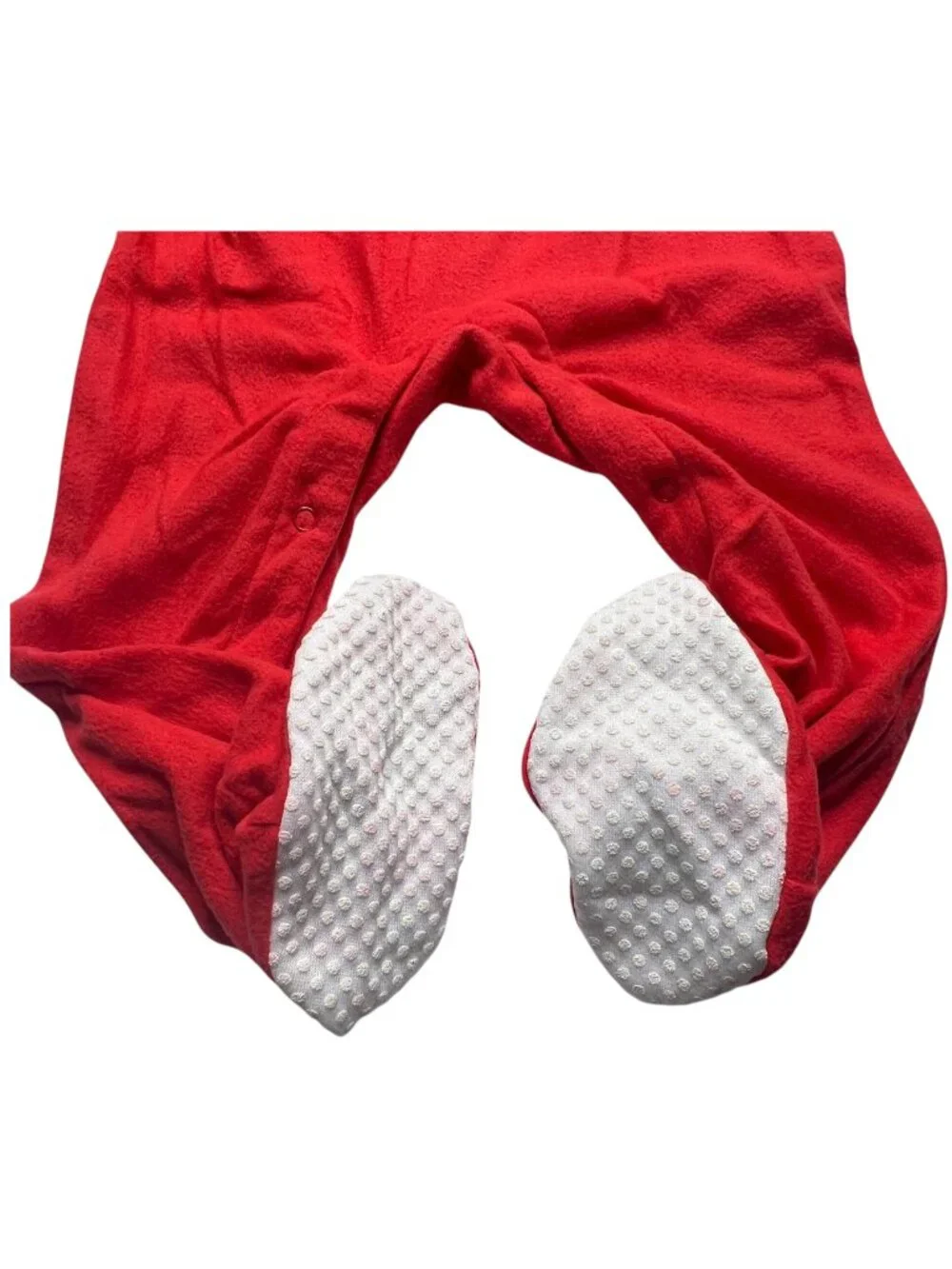 NWT Cuddl Duds Santa Claus Footed Pajamas Romper Footie 24M Sleep and Play